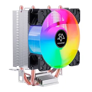 Cooler Para Processador Snowman MX2, Rainbow, 90mm, Preto, MX2-WC-3P-YH-BK