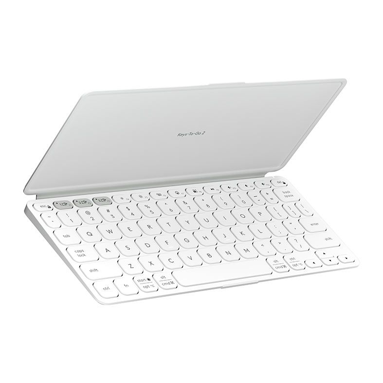 Teclado Logitech Keys-To-Go 2, Bluetooth, Branco, 920-012919