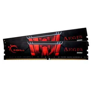 Memoria G.Skill Aegis 16GB (2x8) DDR4 2400MHz Preta, F4-2400C15D-16GIS
