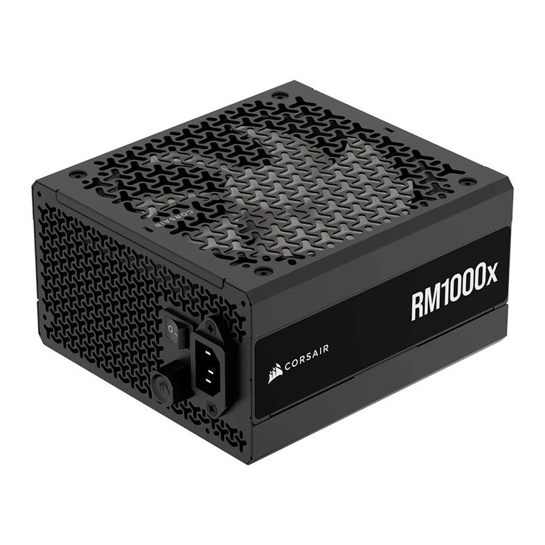 Fonte Corsair RM1000x, 1000W, Full-Modular, ATX 3.1, PCIe 5.1, Cybenetics Gold, Preto, CP-9020271-NA
