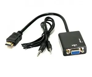 Cabo Adaptador MD9 HDMI Para VGA Com Audio, 7108