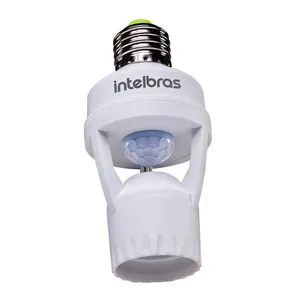 Sensor de Presença Intelbras para Iluminação com Soquete ESP 360 S Branco