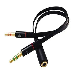 Adaptador MD9 2xP2 Mic + Fone (M) para P3 (F), 8042