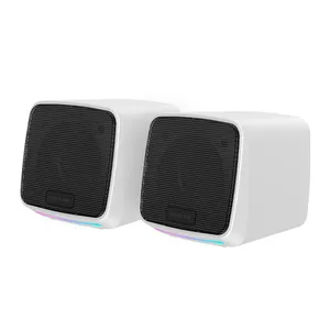Caixa de Som Force One Explorer, RGB, 3W RMS, USB, Branca, FR.AU.EX.02