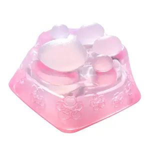 Keycap Gamer Zomoplus Kitty Paw Sakura , ABS e Silicone, ZOMO-SAKURA