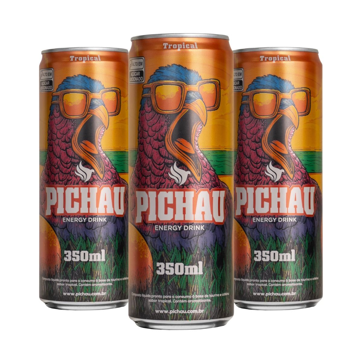 Pack Energético Pichau Tropical 3un