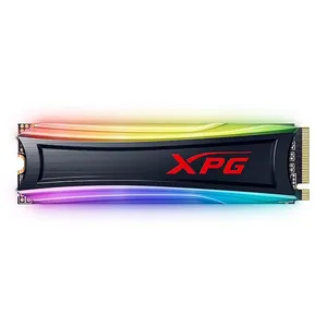 SSD Adata XPG Spectrix S40G, 256GB, M.2 2280, PCIe NVMe, Leitura 3500MB/s, Gravacao 1200MB/s, RGB, AS40G-256GT-C