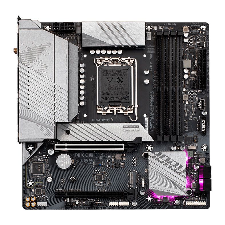 Placa Mãe Gigabyte B760M Aorus Elite AX DDR4