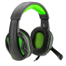 Headset Gamer T-Dagger Cook 2, 2x3.5mm, Black/Green, T-RGH100-1