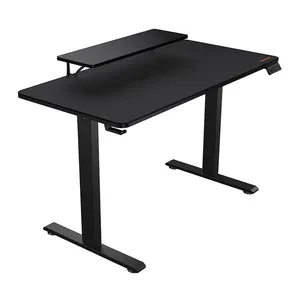 Mesa Gamer Cougar E-Star 120, Com Regulagem de Altura, Preto, 3MSTA1WB.0006