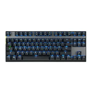 Teclado Mecanico Motospeed GK82, Led Azul, Wireless, Switch Vermelho, Preto, KG-GK82-BK-RD-WW