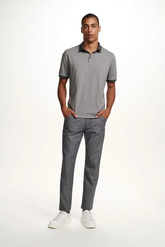 Calça Color Five Pockets New Fit - Marinho - 40