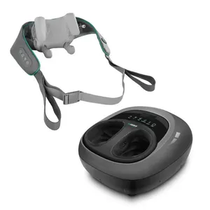 Massageador para pés Foot Zen e Massageador de Pescoço Neck Spa Genis Relax Polishop | Genis Relax