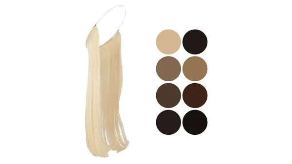 Aplique de Cabelo Preto - Secret Extensions - Polishop | CASTANHO ESCURO