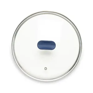 Tampa de Vidro Ichef Polishop - Shark Series - 24Cm - Azul | Azul 24 cm