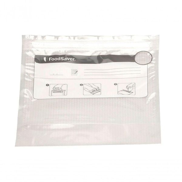 Embalagens Oster - Zip Bag - Foodsaver - 12 Unid | 12 Unidades