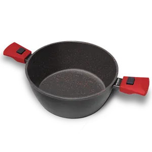 Panela Ichef Polishop Ultra Family Size Red 24cm | Ichef