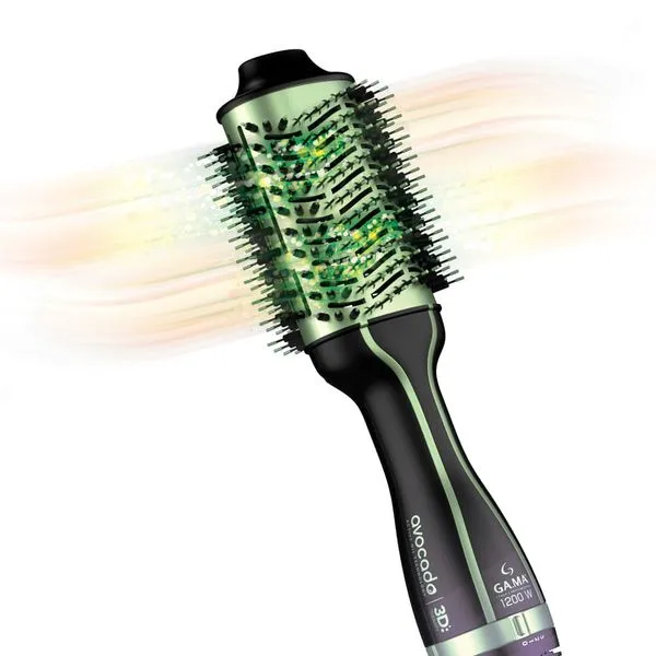Escova Secadora e Modeladora Gama Avocado 3D - Outlet | Bivolt