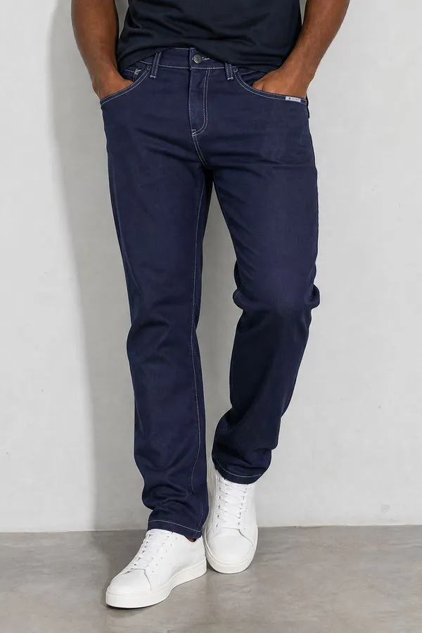 Calça Jeans Masculina Slim Stretch Polo Wear Jeans Escuro Calça Jeans Masculina Slim Stretch Polo Wear 42