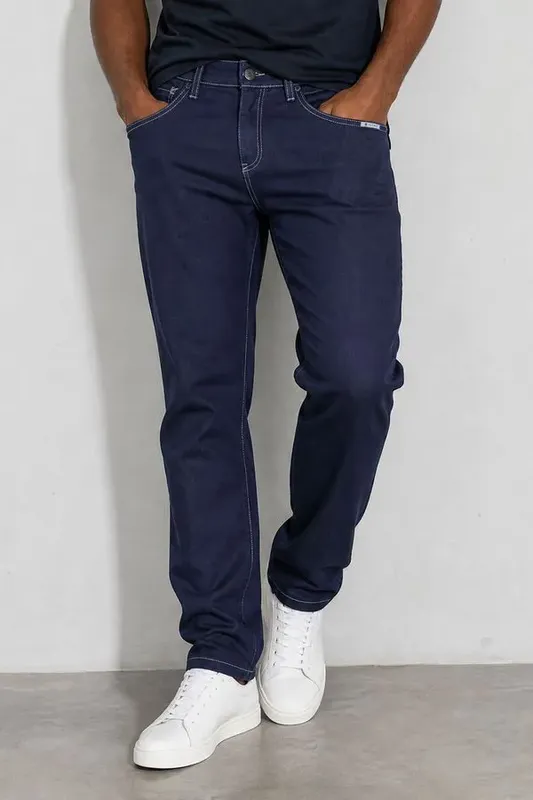 Calça Jeans Masculina Slim Stretch Polo Wear Jeans Escuro Calça Jeans Masculina Slim Stretch Polo Wear 42