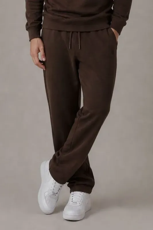 Calça Moletom Conforto Essencial Polo Wear Marrom GG