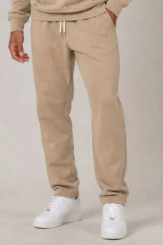 Calça Moletom Conforto Essencial Polo Wear Bege G
