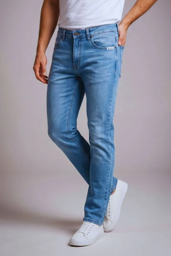 Calça Jeans Masculina Slim Power Polo Wear 44