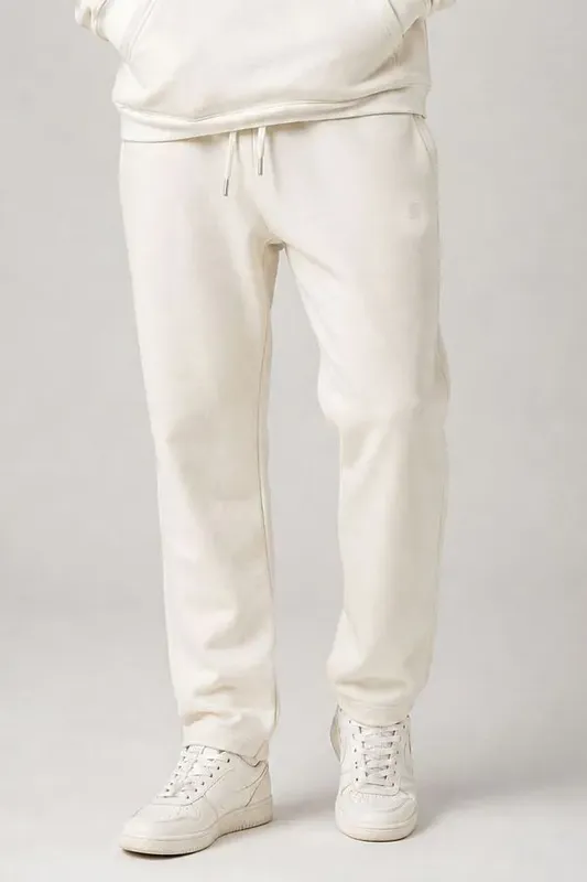 Calça Moletom Conforto Essencial Polo Wear Off White M