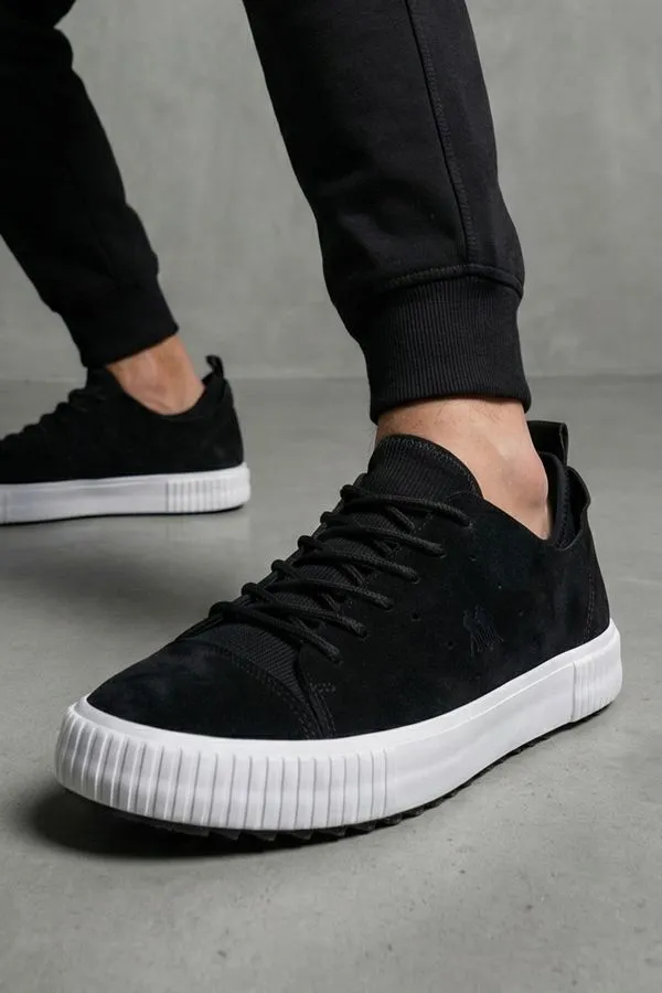 Tênis Casual Camurça Conforto Premium Polo Wear Preto_42