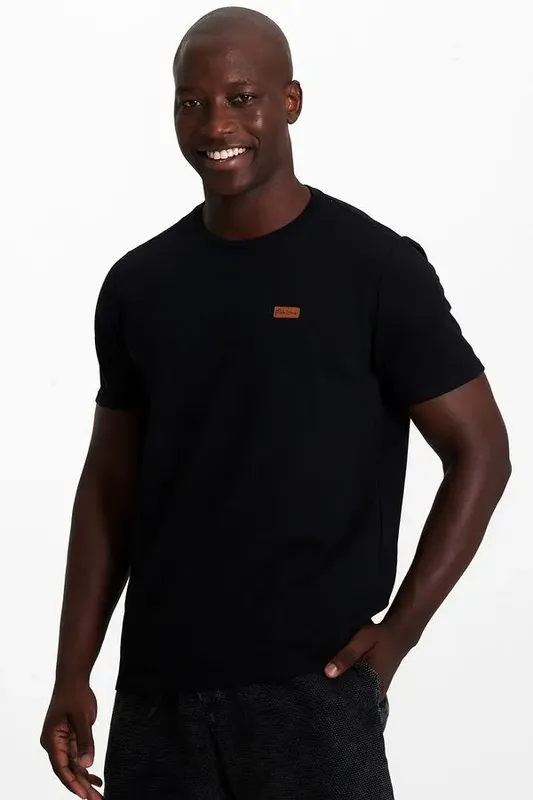 Camiseta Masculina Manga Curta Polo Wear Preto G
