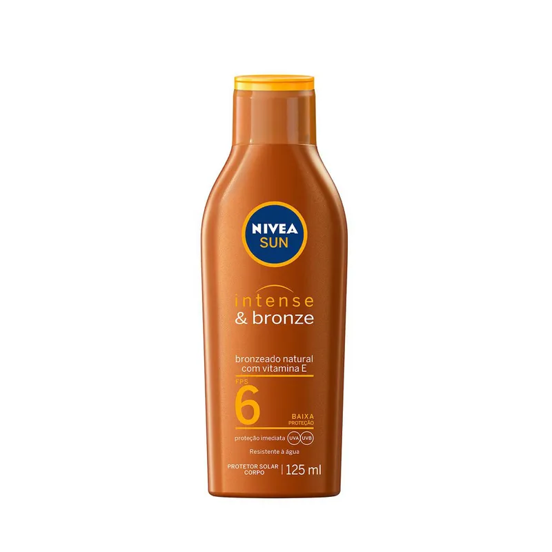 Bronzeador Nivea Sun Intense & Bronze Fps6 125ml
