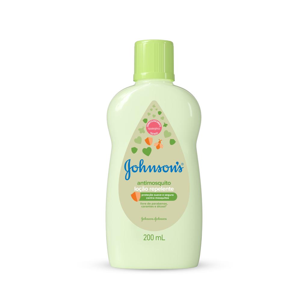 Repelente Johnsons Baby Cuidado Seguro E Suave Locão 200ml
