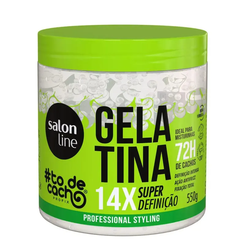 Gelatina Capilar Salon Line #todecacho Super Definição 550g