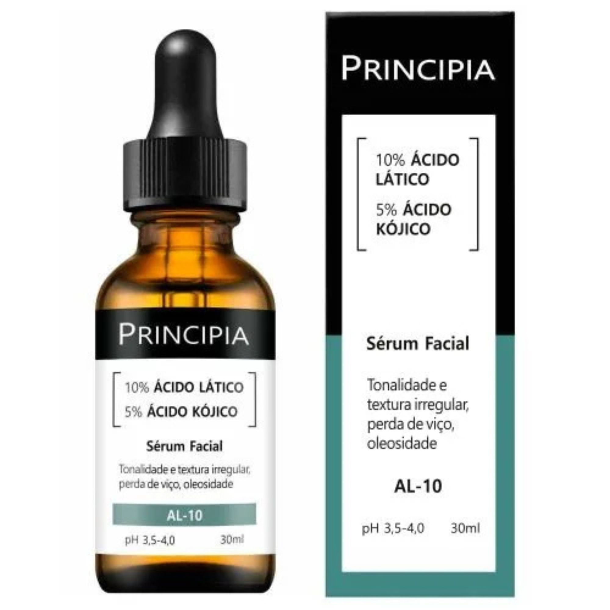 Sérum Principia Al-10 Ácido Lático + Ácido Kójico 30ml