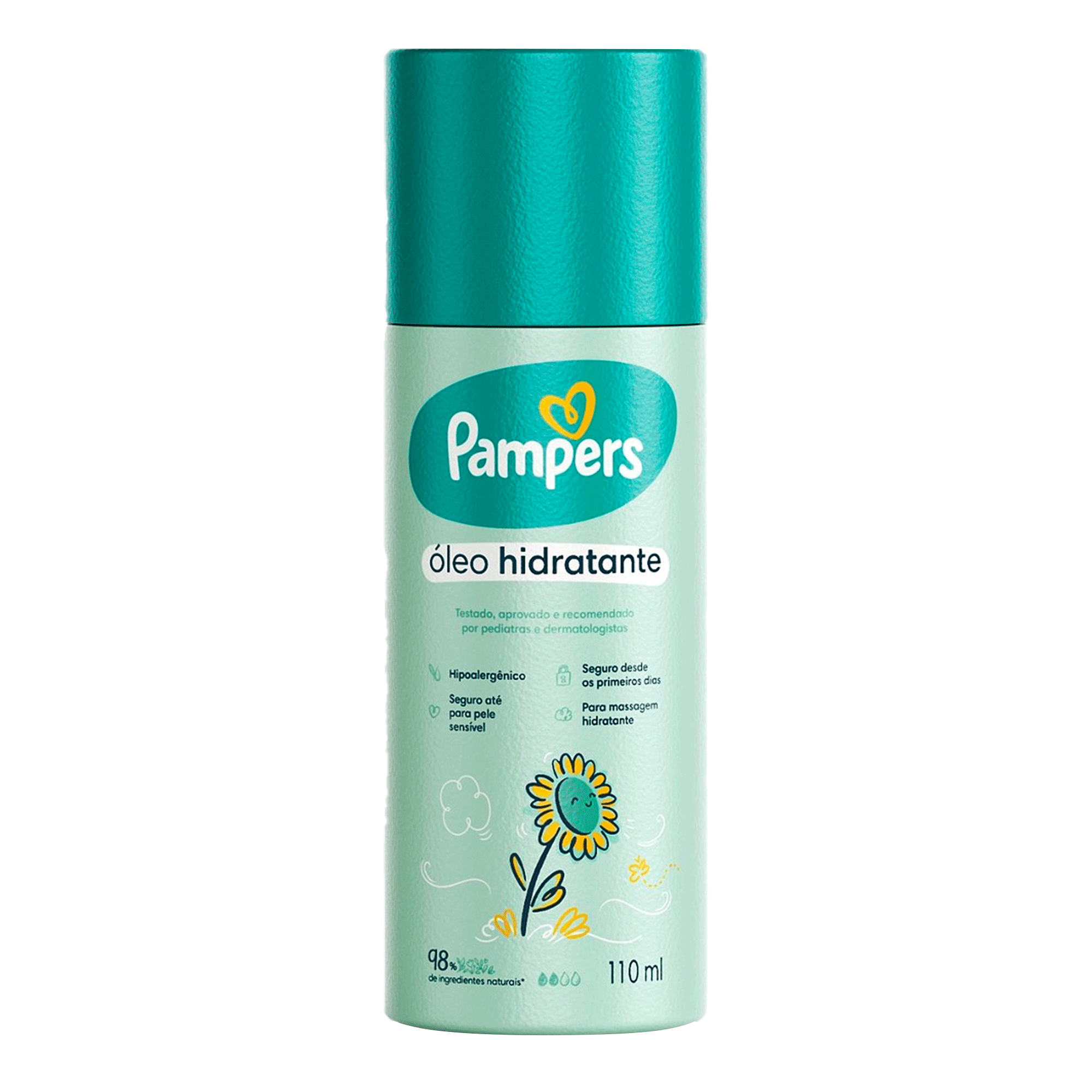 Óleo Hidratante Pampers Girassol 110ml