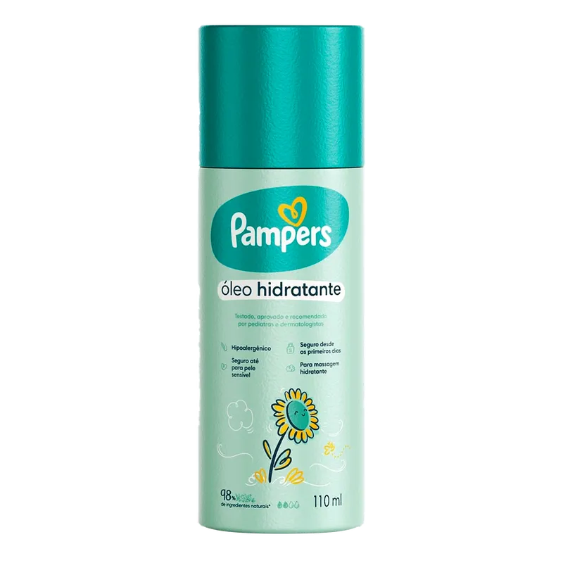Óleo Hidratante Pampers Girassol 110ml