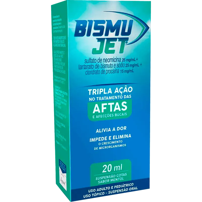 Bismu-jet Suspensão Oral 20ml