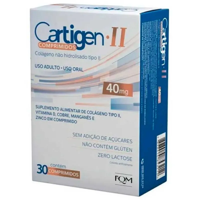 Cartigen Ii 40mg 30 Comprimidos