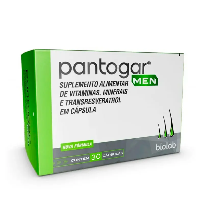 Pantogar Men 30 Cápsulas
