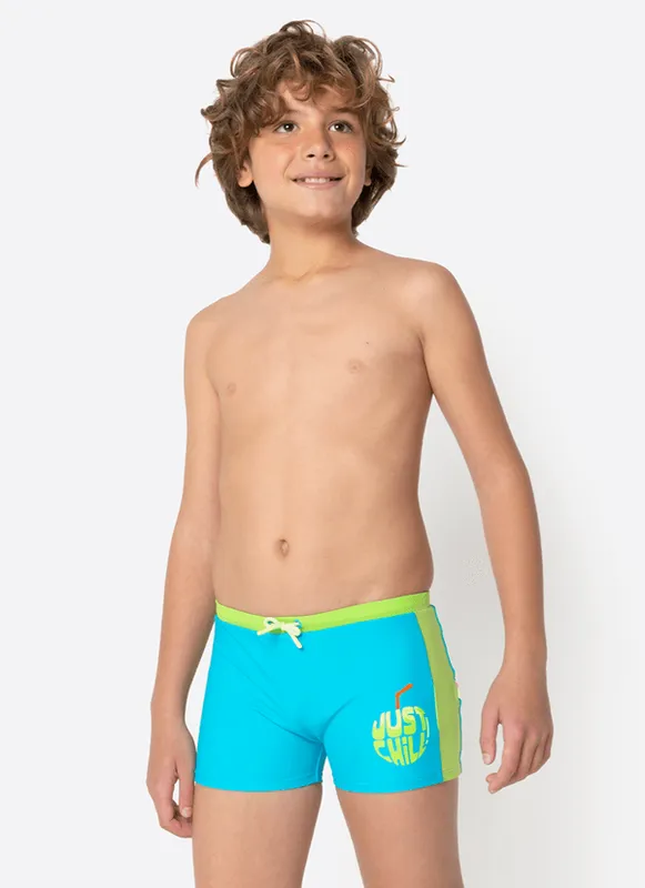 Sunga Boxer Menino Teen Jacaré Relax 10