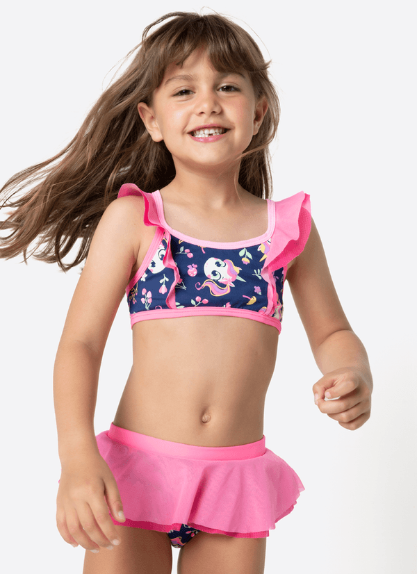 Biquíni Menina Unicórnio Encantado 1