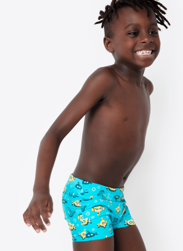 Sunga Boxer Estampada Menino Submarino 2