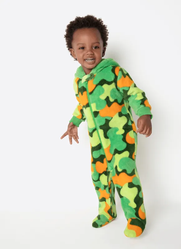 Macacão Manga Longa Soft Bebê Menino Dino Trio 6 A 9 MESES
