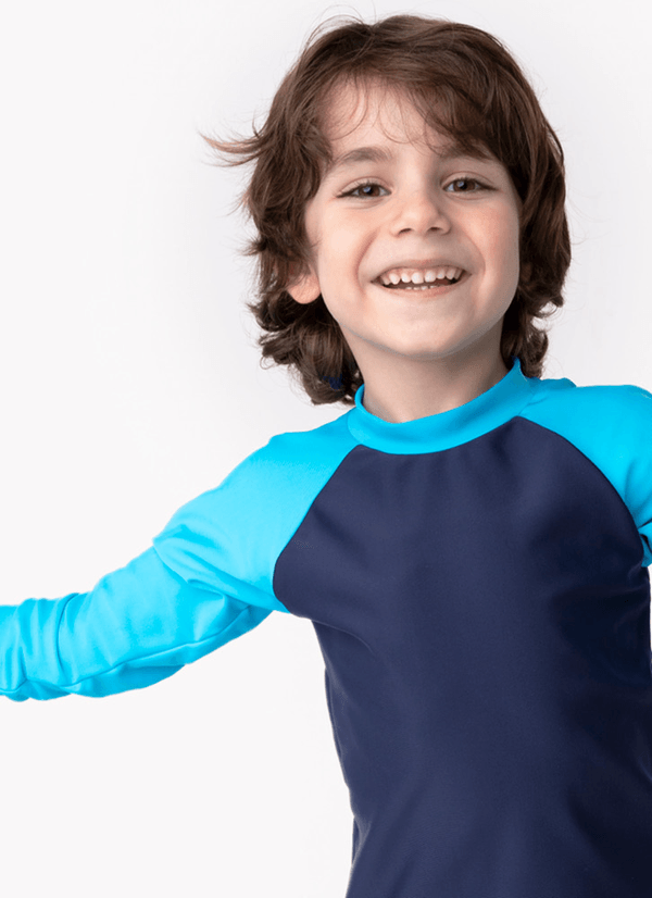 Camiseta Praia com Proteção Solar Menino 2