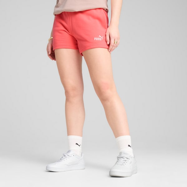 Shorts ESS Small No. 1 Logo 4'' Feminino