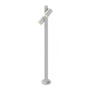 Poste De Jardim Taschibra Wabi 100cm Mr16 Gz10 Bivolt Branco 02070094-01