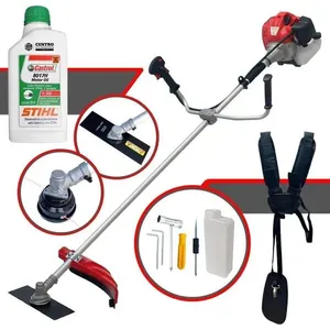 Roçadeira à Gasolina 43CC 2HP 9.000RPM CG430P + Óleo Stihl