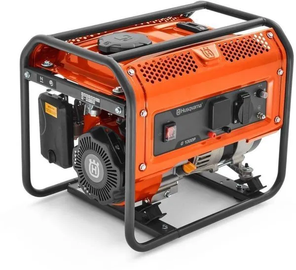 Gerador de Energia a Gasolina Monofásico Husqvarna G1300P 900W Motor 4 Tempos 2,4HP 110V