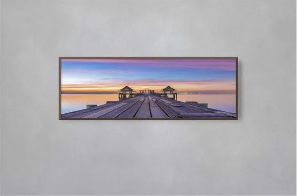Quadro Decorativo Illuminato Canvas Pier