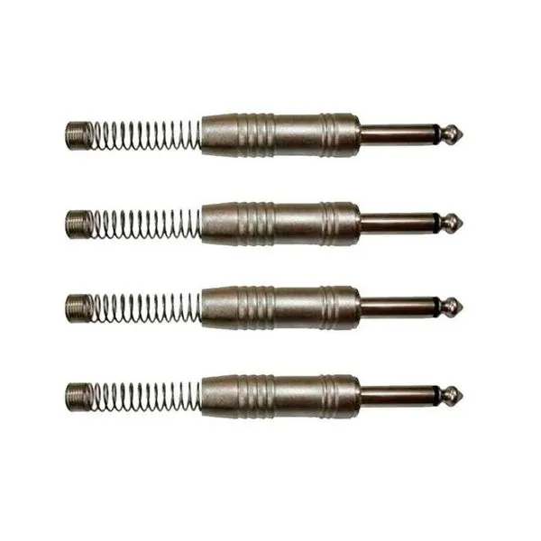 Kit Plug P10 1-4 Ts Metal Nickel C-mola Wc 244-ts (10un) Wireconex - Pç - 4